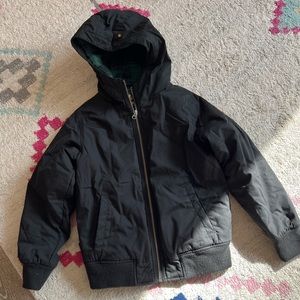 Element Boys Black Water Repellent Warm Jacket Size Medium